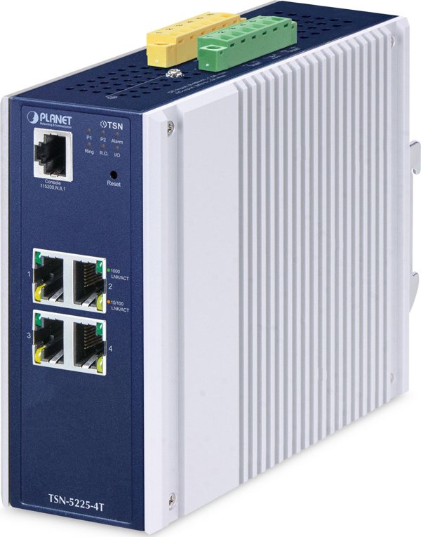 Planet Industrial L2+ 4-Port  Managed TSN Ethernet Switch TS