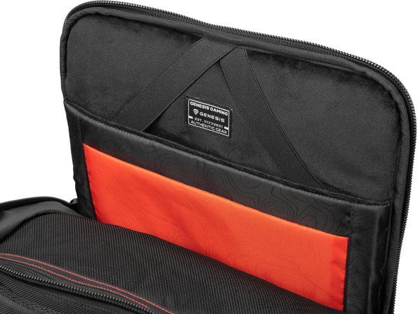 Genesis Pallad 570 Τσάντα Laptop 17.3" - Μαύρο Σακίδιο Πλάτης Gaming