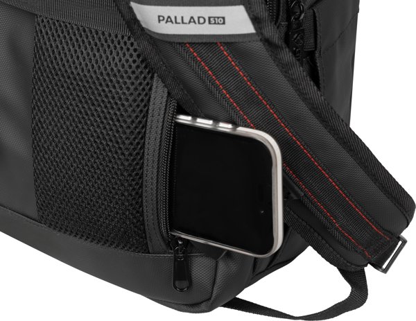 Genesis Pallad 510 Σακίδιο Πλάτης για Laptop 17.3" - Μαύρο
