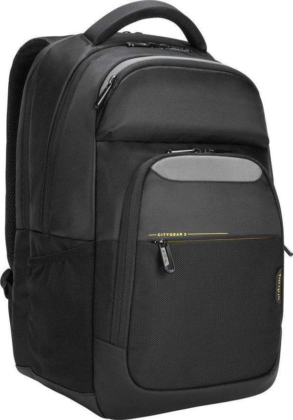 Targus CityGear Σακίδιο Πλάτης Laptop 15.6" - 16", Μαύρο, Με Αδιάβροχο Κάλυμμα (TCG662GL)