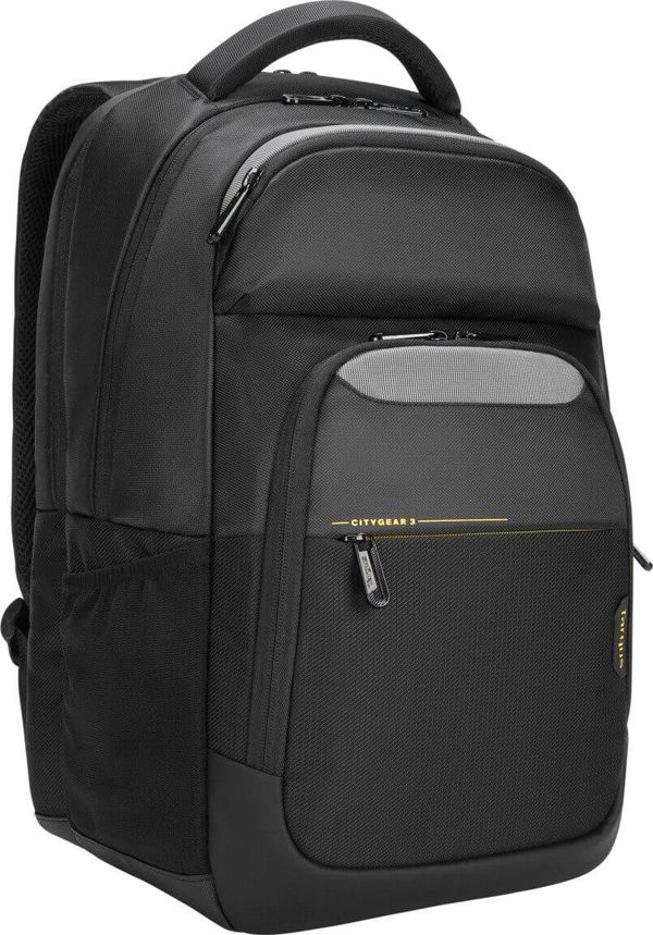 Targus CityGear Σακίδιο Πλάτης Laptop 15.6" - 16", Μαύρο, Με Αδιάβροχο Κάλυμμα (TCG662GL)