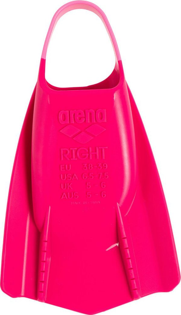 Πέδιλα εκπαίδευσης Arena Powerfin Pro II ροζ μέγεθος 38-39