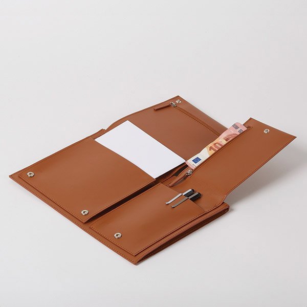 Lexon Τσάντα Laptop Flat 14" Καφέ LN2503M