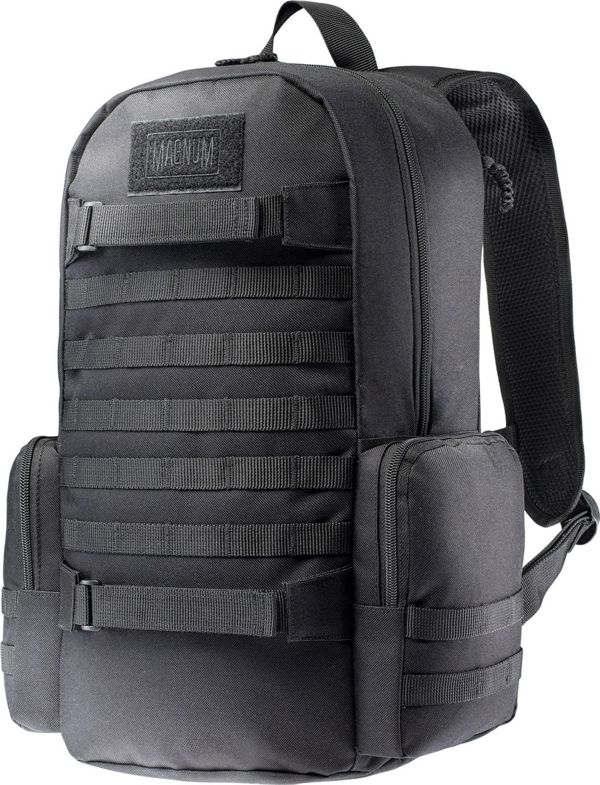 Magnum Wildcat Τουριστικό Σακίδιο Πλάτης 25L, Μαύρο, 49x32cm