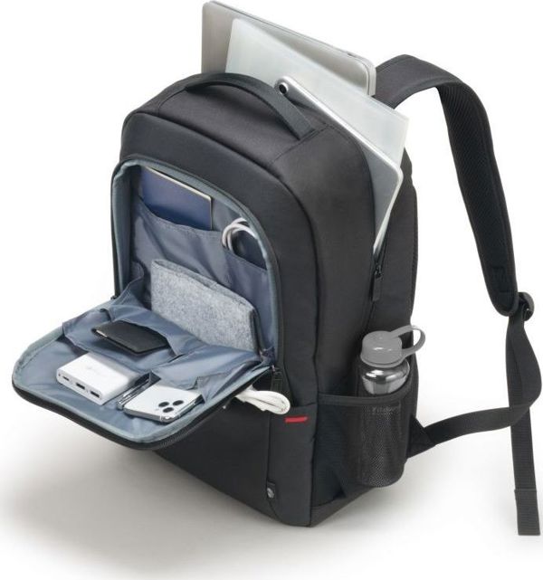 Dicota Σακίδιο Πλάτης Eco Base Plus 15.6" D31839-RPET, Ανακυκλωμένο Υλικό, Μαύρο
