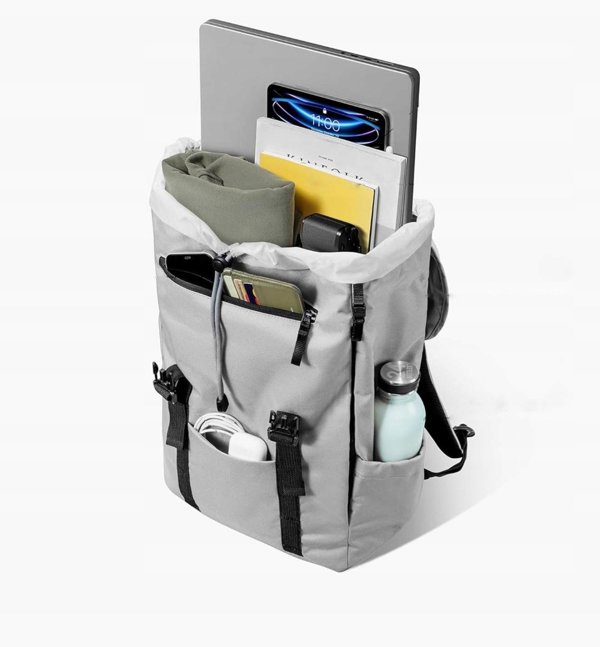 Plecak na laptopa Tomtoc VintPack-TA1, 15,6"/22L (szary)