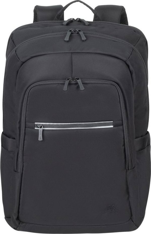 RivaCase ECO Alpendorf 7569 Σακίδιο Laptop 17,3" για Φορητό Υπολογιστή, Αδιάβροχο από Ανακυκλωμένο Υλικό rPET, Μαύρο