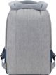 Rivacase Prater 7562 Σακίδιο Πλάτης για Laptop 15.6" - Γκρι/Σκούρο Μπλε