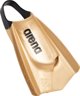 Πέδιλα εκπαίδευσης Arena Powerfin Pro II χρυσά μέγεθος 38-39