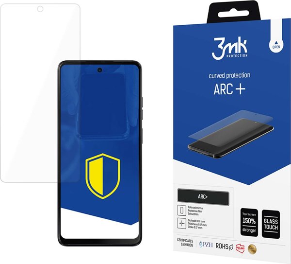 3MK Προστατευτική Μεμβράνη Οθόνης ARC+ για Tecno Pova 6 Neo - Πλήρης Κάλυψη