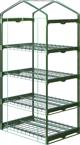 Plonos Μίνι Θερμοκήπιο Κήπου με Κάλυμμα PVC, 160 x 70 x 50 εκ. - Ανθεκτική Κατασκευή για Μπαλκόνι και Βεράντα