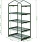 Plonos Μίνι Θερμοκήπιο Κήπου με Κάλυμμα PVC, 160 x 70 x 50 εκ. - Ανθεκτική Κατασκευή για Μπαλκόνι και Βεράντα