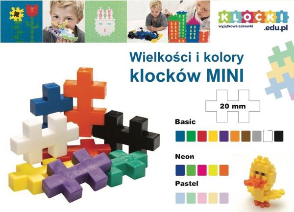 Plus-Plus Μίνι Τουβλάκια Basic 600 Τεμάχια - Εκπαιδευτικά Παιχνίδια Κατασκευών