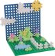 Plus-Plus Σετ Κατασκευών Mini Basic Neon, 1200 Τεμάχια