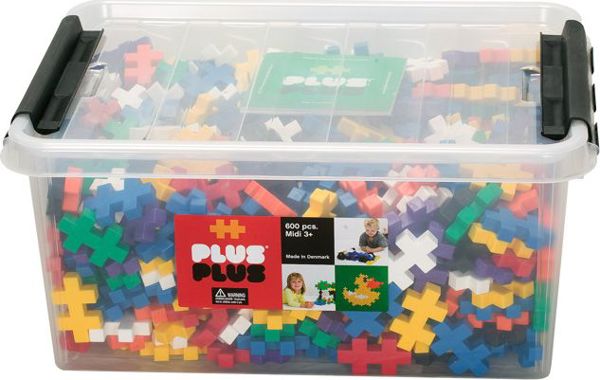 Plus Plus Plus-Plus, Midi Basic - 600 szt - Edukacja