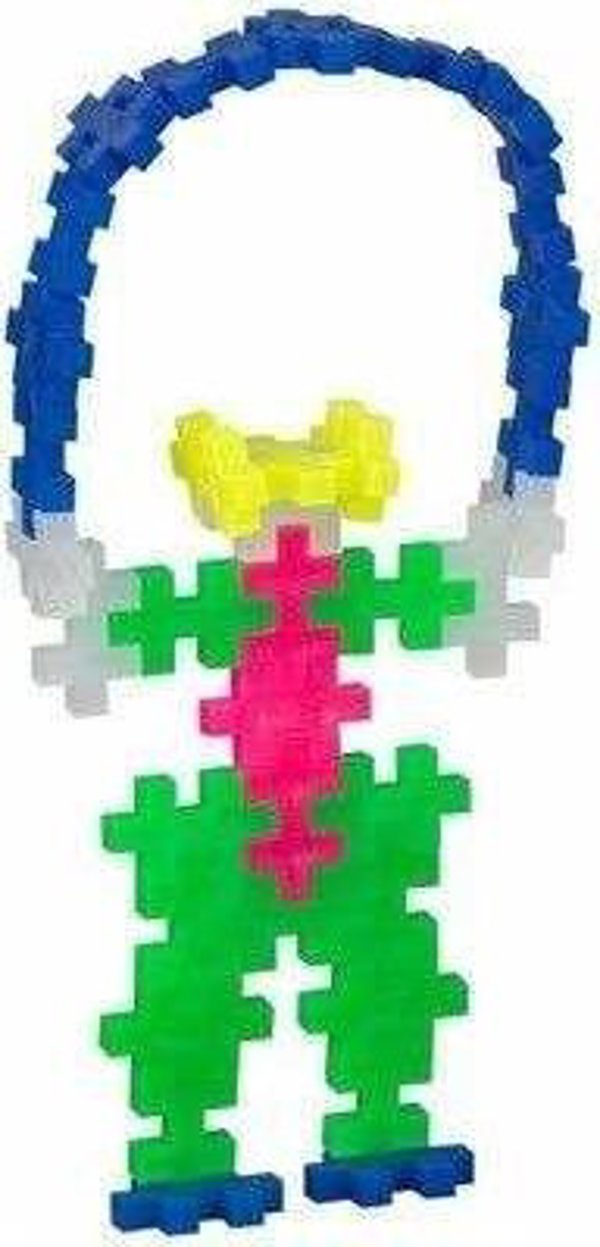 Plus Plus Kύλινδρος τουβλάκια NEON mix 240 τεμ 4186