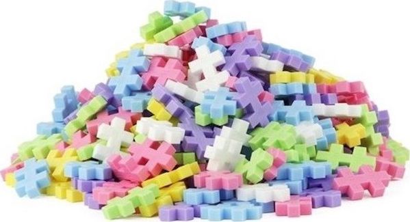 Plus Plus Klocki PlusPlus Mini Mix 600τεμ. (Pastel/Neon) + 2 πλακέτες