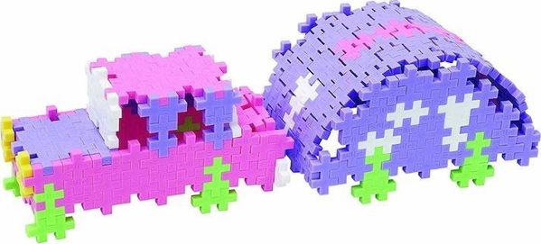 Plus-Plus Mini Pastel 3σε1 Σετ Κατασκευών, 220 Κομμάτια, 5+ Ετών