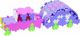 Plus-Plus Mini Pastel 3σε1 Σετ Κατασκευών, 220 Κομμάτια, 5+ Ετών