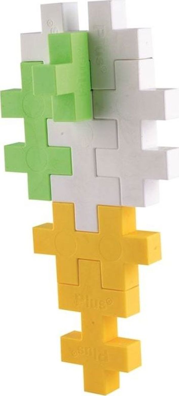 Plus Plus Big Pastel Τουβλάκια Κατασκευών 100 Τεμάχια, 5cm