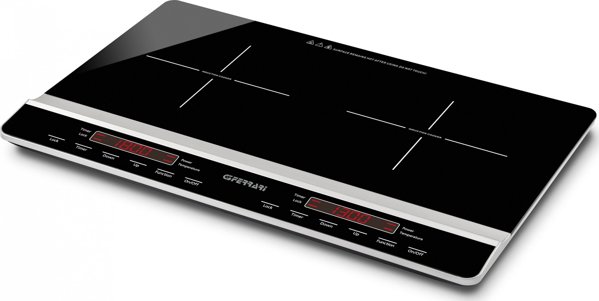 G3Ferrari G10138 Επαγωγική Εστία 2 Ζωνών, Μαύρη