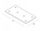 PYTKA PERFOROWANA 300*200*2