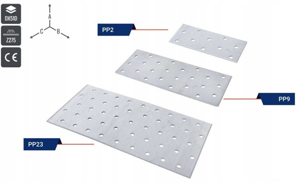 PYTKA PERFOROWANA 300*200*2