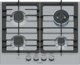 Εστία Αερίου Bosch PCH6A5I90 Flame Select, 4 Εστίες με WOK, Inox