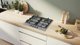 Εστία Αερίου Bosch PCH6A5I90 Flame Select, 4 Εστίες με WOK, Inox