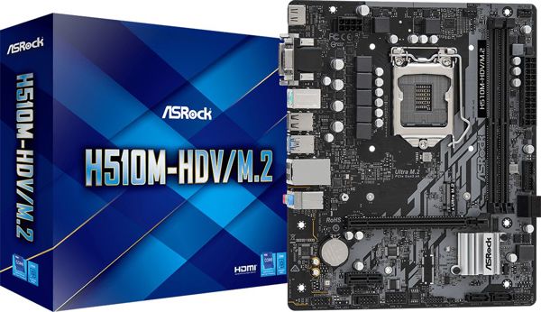 Μητρική πλακέτα ASRock H510M-HDV/M.2