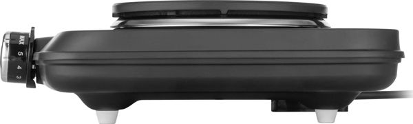 Sencor SCP 2254BK-EUE4 Διπλή Εστία Μαγειρέματος, 2500W, Μαύρο Χρώμα, 18 & 15 cm