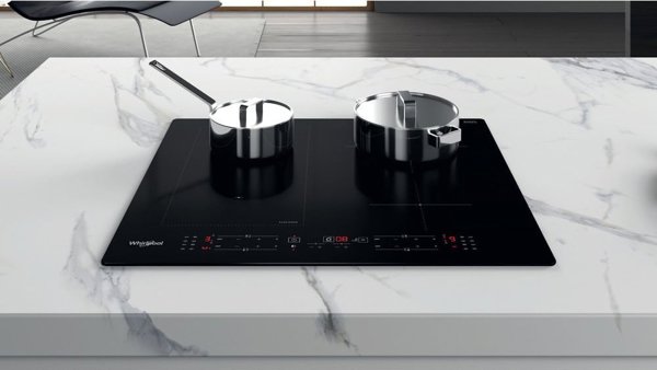 Whirlpool WL B8160 NE Επαγωγική Εστία 60cm, 4 Ζώνες Μαγειρέματος, Μαύρο Χρώμα