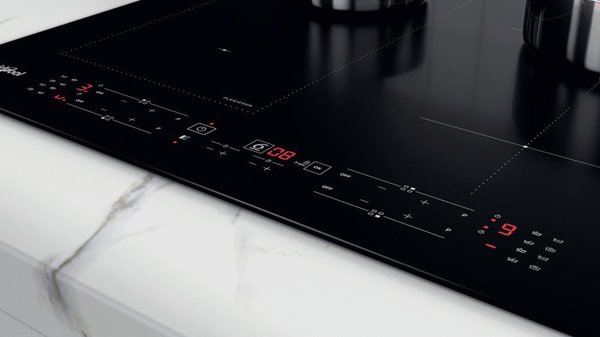 Whirlpool WL B8160 NE Επαγωγική Εστία 60cm, 4 Ζώνες Μαγειρέματος, Μαύρο Χρώμα