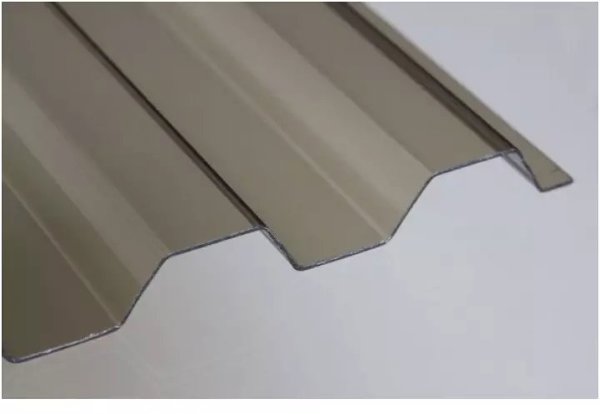 Plyta PVC Trapez K70/18 7/10 Καφέ 2,5m