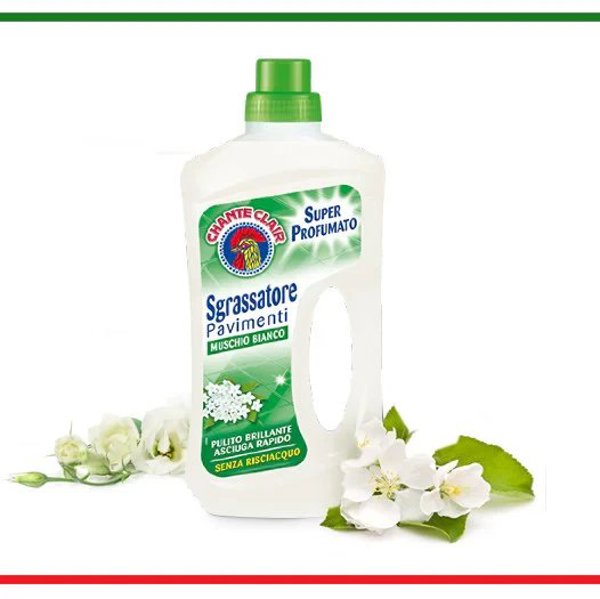 Chante Clair Υγρό Καθαρισμού Δαπέδων Sgrassatore Pavimenti Muschio Bianco 750ml