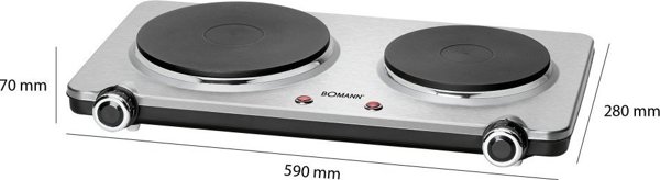 Ελεύθερη Εστία Bomann DKP 5033 E CB