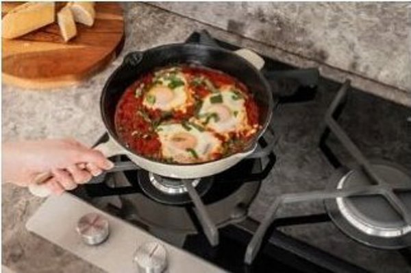 Εστία Αερίου Amica PGCD6111ApFB 60cm με 4 Εστίες, Μαύρο Κρύσταλλο
