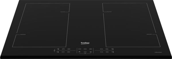 Beko HII64206F2MT Επαγωγική Εστία 60cm με Τεχνολογία IndyFlex™ και Έλεγχο Stop&Go