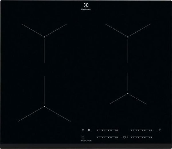 Electrolux EIT61443B Επαγωγική Εστία Αυτόνομη, 4 Ζώνες Μαγειρέματος, Εντοιχιζόμενη, Μαύρο Χρώμα