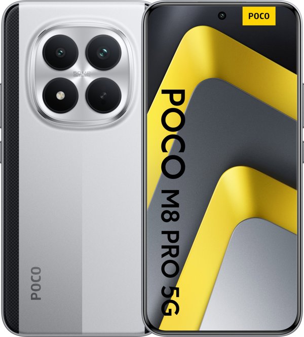 POCO M8 Pro 5G 8/256GB Srebrny