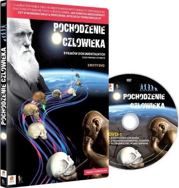 Pochodzenie Czlowieka - Ksiazka + 3DVD