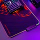 Marvo Gaming Mouse Pad SCORP XL, RGB Φωτισμός, με USB Hub, 800 x 300 x 4 mm, Μαύρο