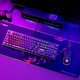 Marvo Gaming Mouse Pad SCORP XL, RGB Φωτισμός, με USB Hub, 800 x 300 x 4 mm, Μαύρο