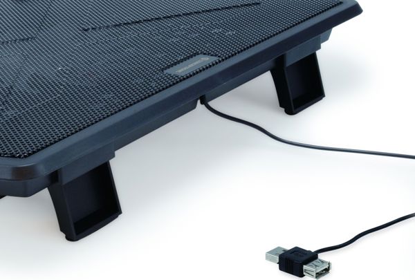 Conceptronic THANA05B Βάση Ψύξης Laptop, Αθόρυβος Ανεμιστήρας, Τροφοδοσία USB