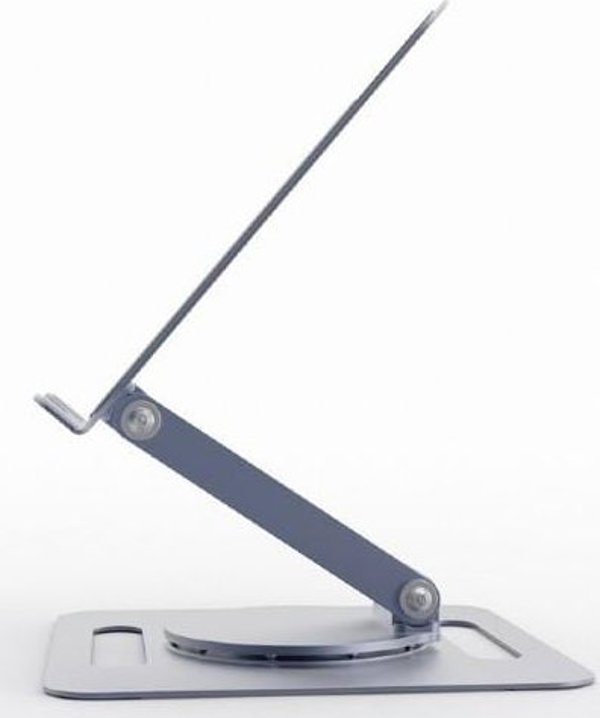 Gembird NBS-DR1-01 Πτυσσόμενη Βάση Laptop, Ρυθμιζόμενο Στήριγμα Φορητού Υπολογιστή, Γκρι