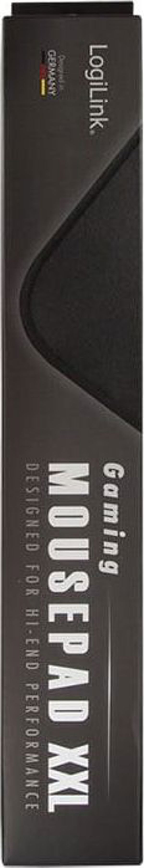 LogiLink Mouse Pad XXL, Gaming Επιφάνεια Ποντικιού 44x44cm, Αντιολισθητική με Ραμμένες Άκρες, Μαύρο