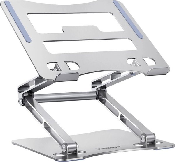 Podstawka pod laptopa Wozinsky WRS-CPY75DSS aluminiowa - srebrna