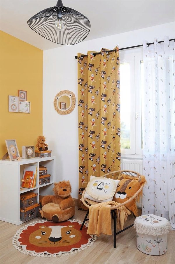 Παιδικό μαξιλάρι με αυτιά ZIMBA λιονταράκι 40 x 40 cm