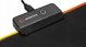 Rampage MP-21 gaming mouse pad 25x33cm RGB μαύρο