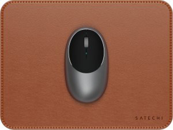 Satechi Eco-Leather Mouse Pad - Premium Vegan Δερμάτινο Mouse Pad - Καφέ